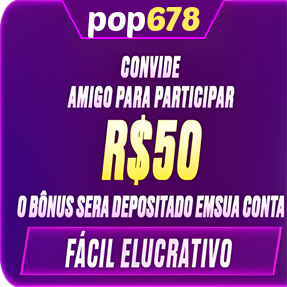 pop678 Indique amigos para receber um bônus